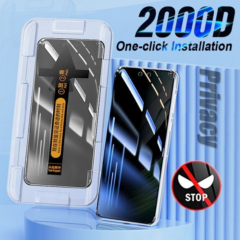 ฟิล์มกระจก เต็มจอ สำหรับ กันมองกันเสือก PVT รุ่น infinix Zero 50 40 30 Note 60 50 40 HOT 60 50 40 Tecno Camon 50 40 30s