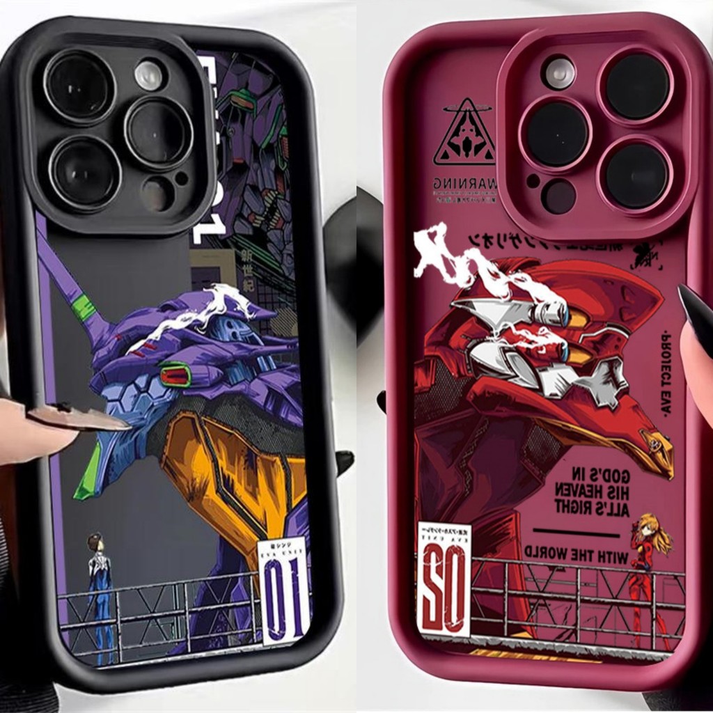 อะนิเมะ Evangelion EVA สําหรับ Tecno Camon 40 30 Pro 5G Pova 7 Infinix สมาร์ท 10 Plus หมายเหตุ 50 Pro Plus 50X 50S ฝาครอบกล้องป้องกัน Cool ซิลิโคน Soft Multistep TPU