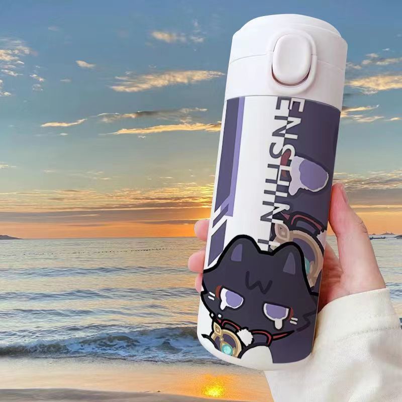 Genshin Impact/Sacramouche/Nahida/Genshin Scaramouche Nahida Thermos Cup ถ้วยน้ําประกอบสแตนเลส/Dssd