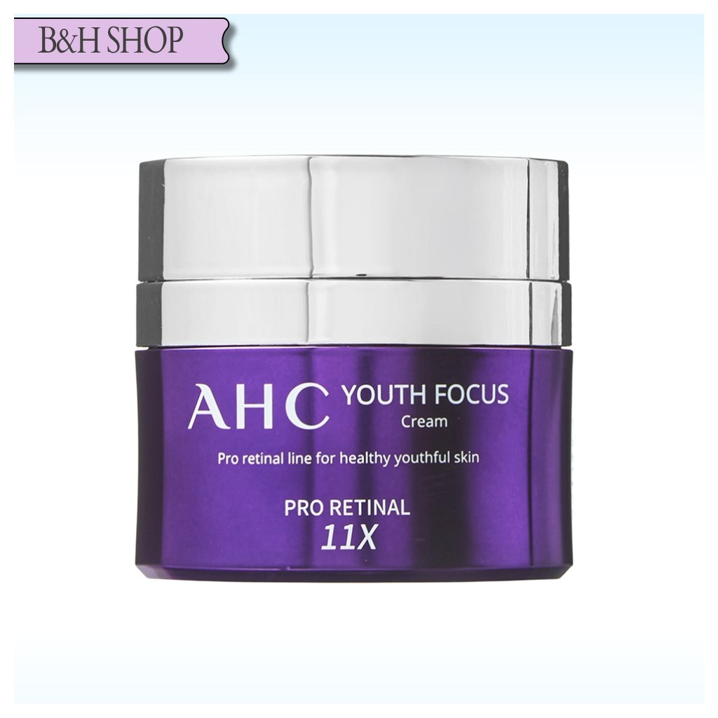 [ahc] Youth Focus Cream, 50ml, 1pc / Korean Youth Cream / สูตร Anti-Aging / ของแท้ 100% by b&h shop