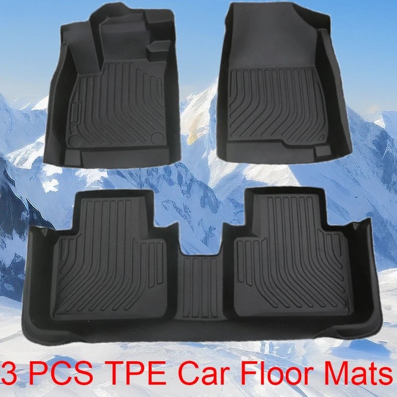 Yyy3 PCS พรมปูพื้นรถยนต์ TPE เหมาะสําหรับ Volkswagen Jetta‌ 2013-2021 Passat B5 B6 Passat B7 Passat 