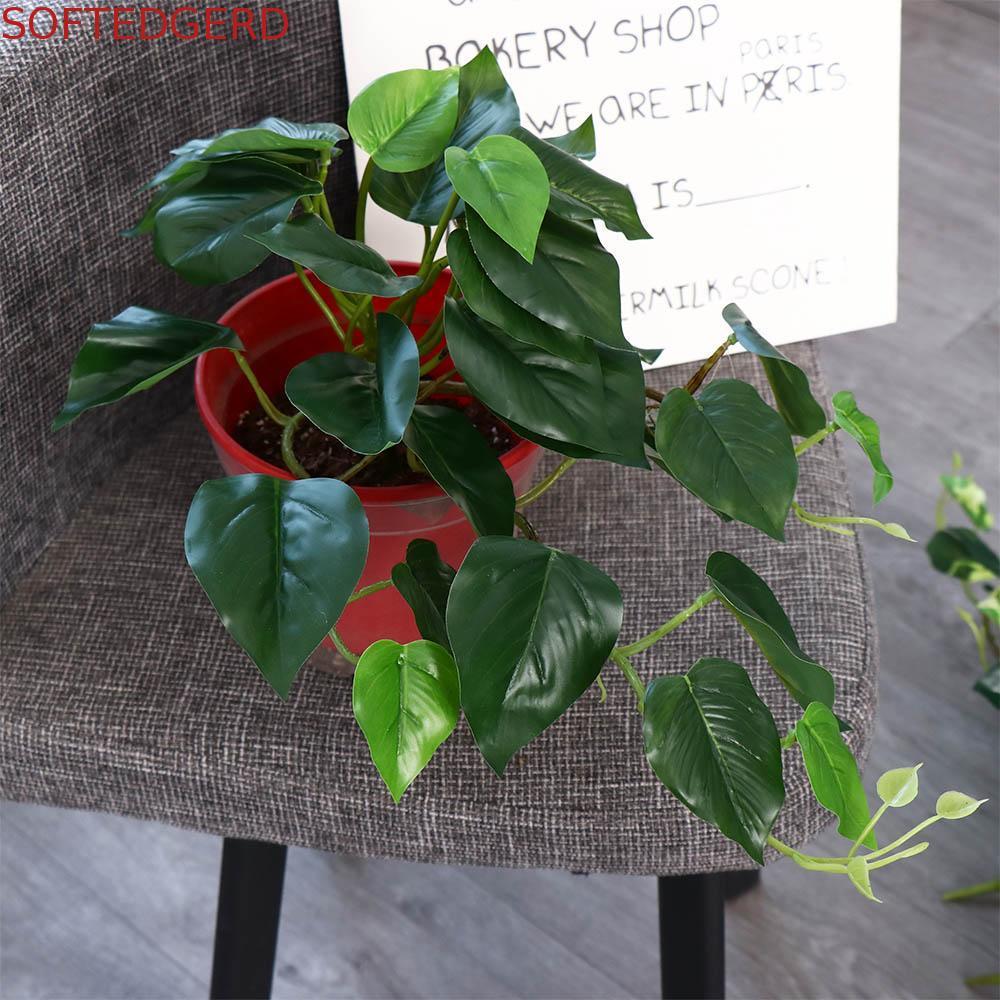 SOFTEDGERD ต้นไม้ปลอม Tropical Creative Tree บอนไซสําหรับตกแต่งบ้านห้องนั่งเล่นโต๊ะจําลองพืช