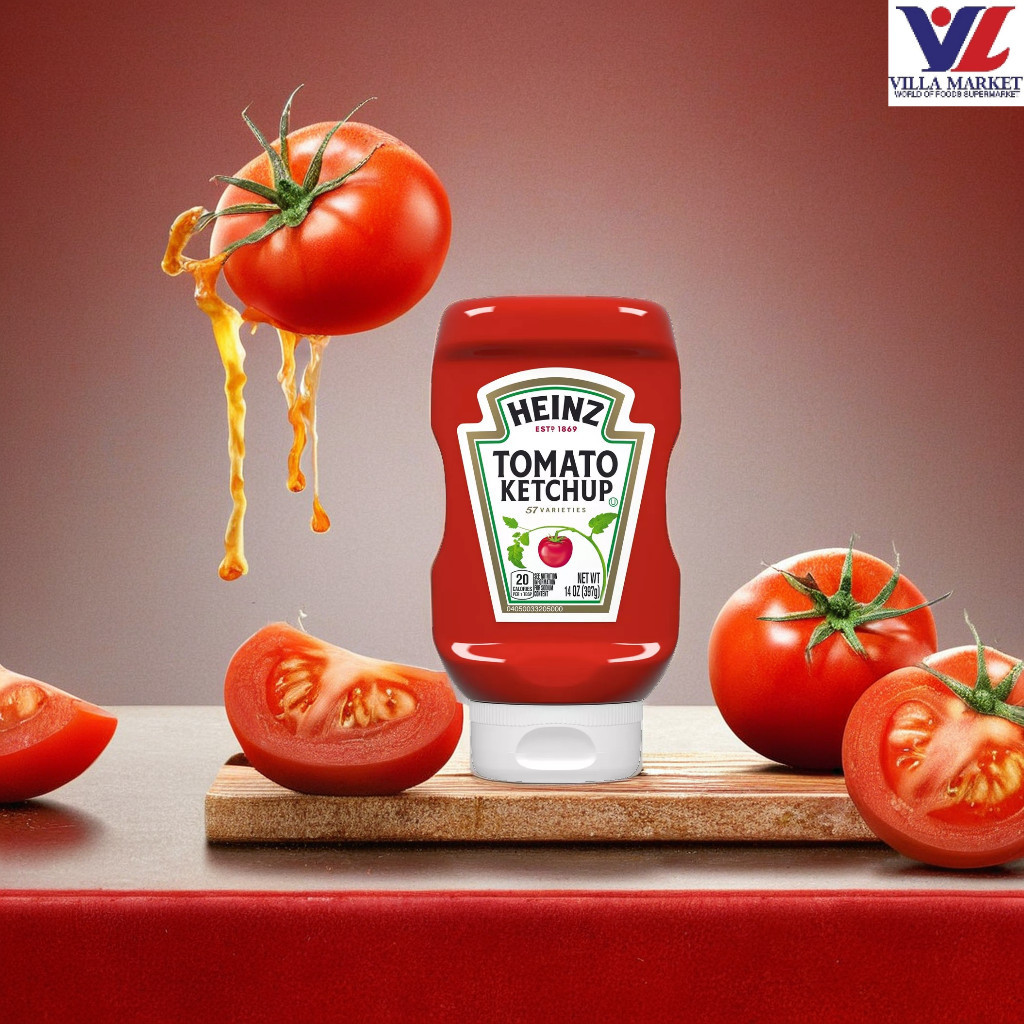 Heinz Tomato Ketchup Bottle ซอสมะเขือเทศ 397G