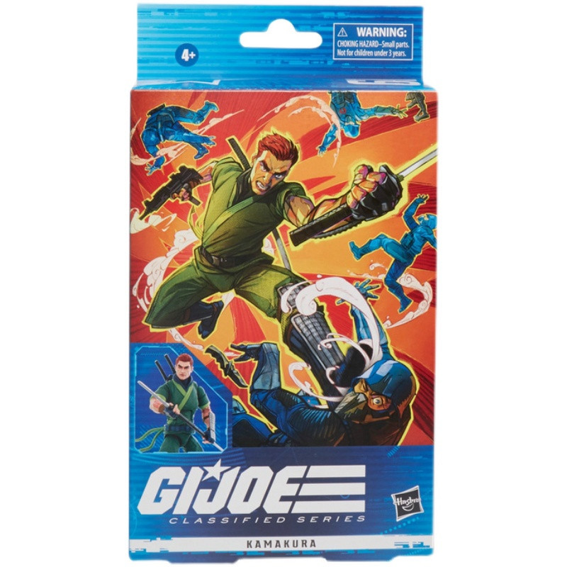 [สินค้าใหม่+ราคาไม่แพงสุดๆ] [Hasbro] กองกําลังพิเศษ GI แอ็คชั่นฟิกเกอร์ โจ 20 ซม. นินจาสีเขียว คามาคุระ พร้อมสต็อก