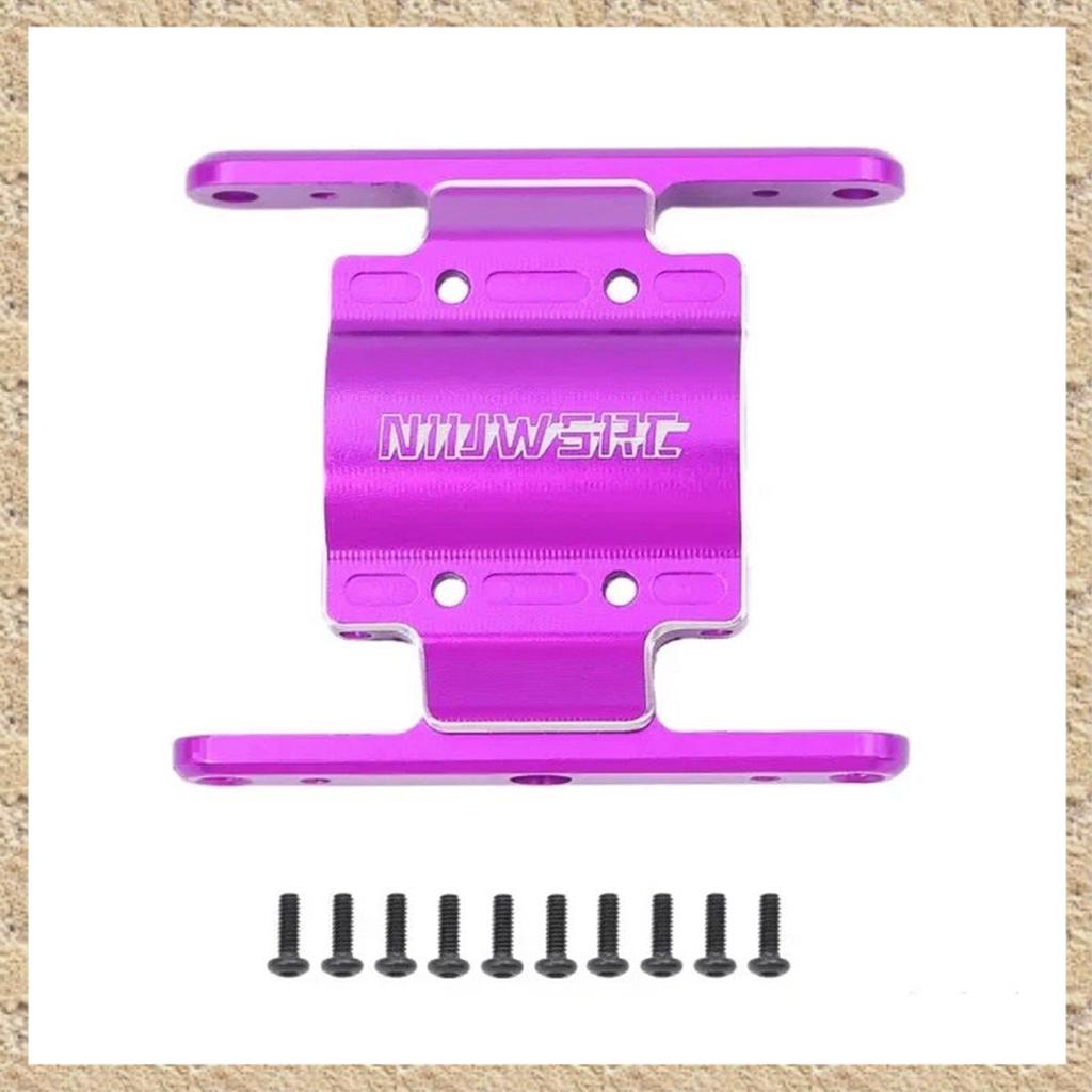RC Skid Plate Transmission Mount สําหรับ 1/18 RC Crawler FCX 18 FCX18 อุปกรณ์เสริม
