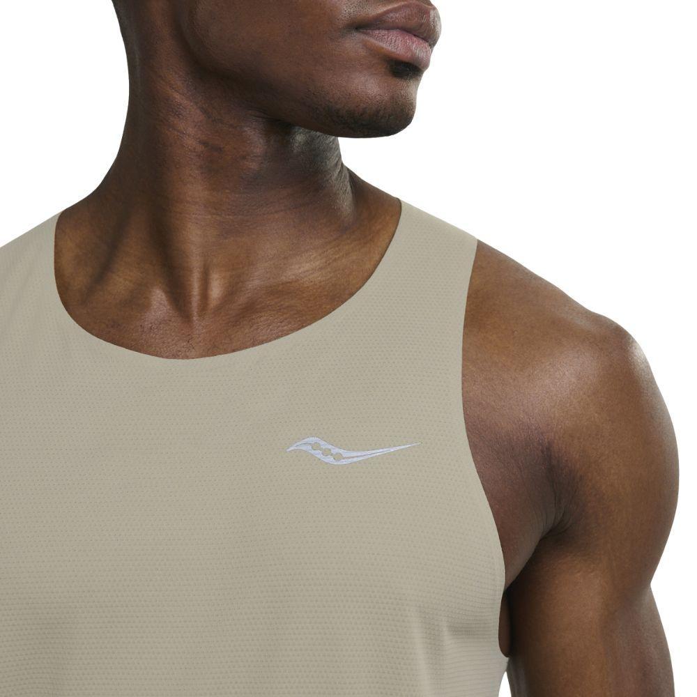 SAUCONY فانيلة رجالية Stopwatch Singlet — صورة 3