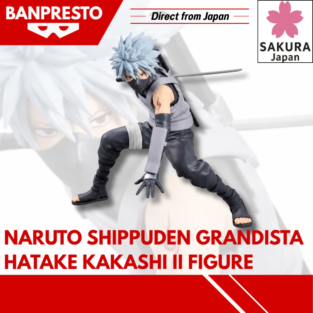NARUTO Shippuden Grandista Hatake Kakashi II Figure