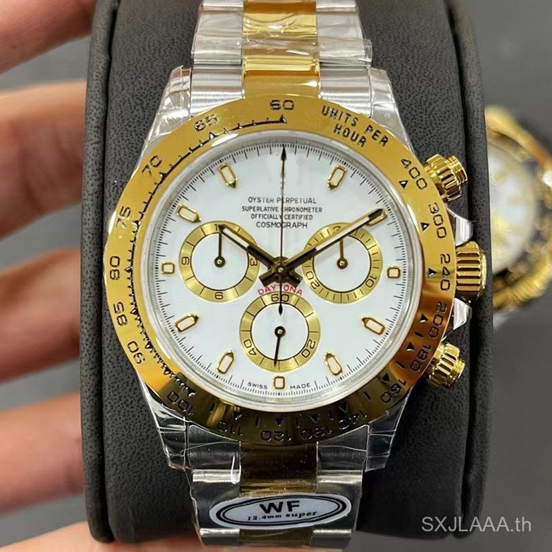 2025 แฟชั่นกีฬากีฬานาฬิกา E-Commercial Worker Daytona นาฬิกามัลติฟังก์ชั่นสายเหล็ก Panda Di 8IA7