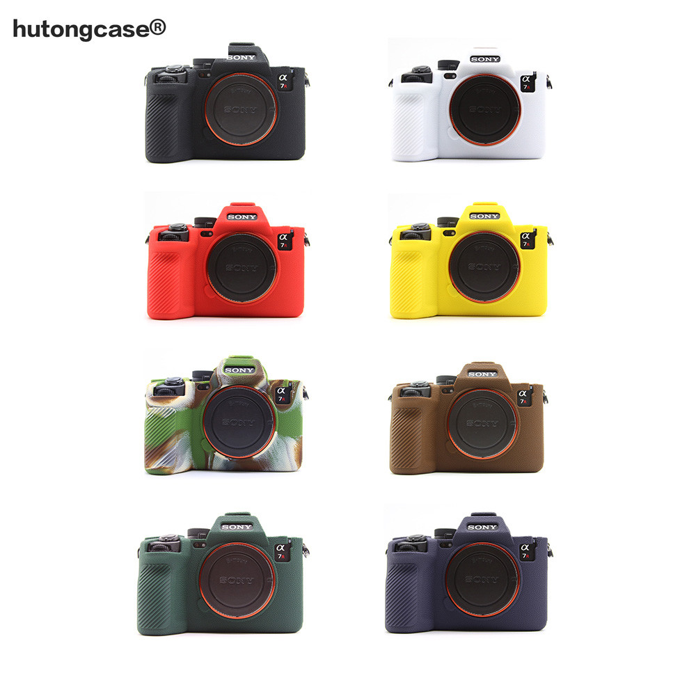 Litchi รูปแบบ Nice Soft ซิลิโคนเกราะกระเป๋ากล้องสําหรับ Sony A7R VI A7R6 ILCE-7RM6 Alpha 7R VI ป้องก