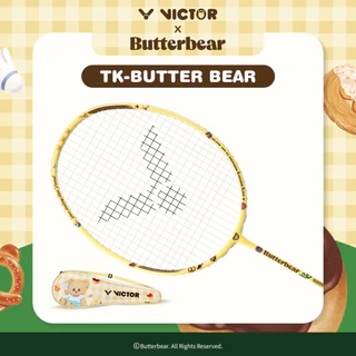 VICTOR X Butterbear ไม้แบดมินตัน รุ่น TK-BUTTER BEAR แถมเอ็น VBS พร้อมซอง ( โปรดอ่านรายละเอียดก่อนสั
