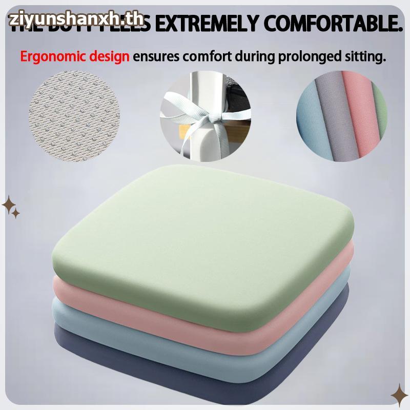 ZY Thi เบาะรองนั่ง Ultra Soft Memory Foam เก้าอี้สํานักงาน Pad Breathable Rebound เบาะเอว TH