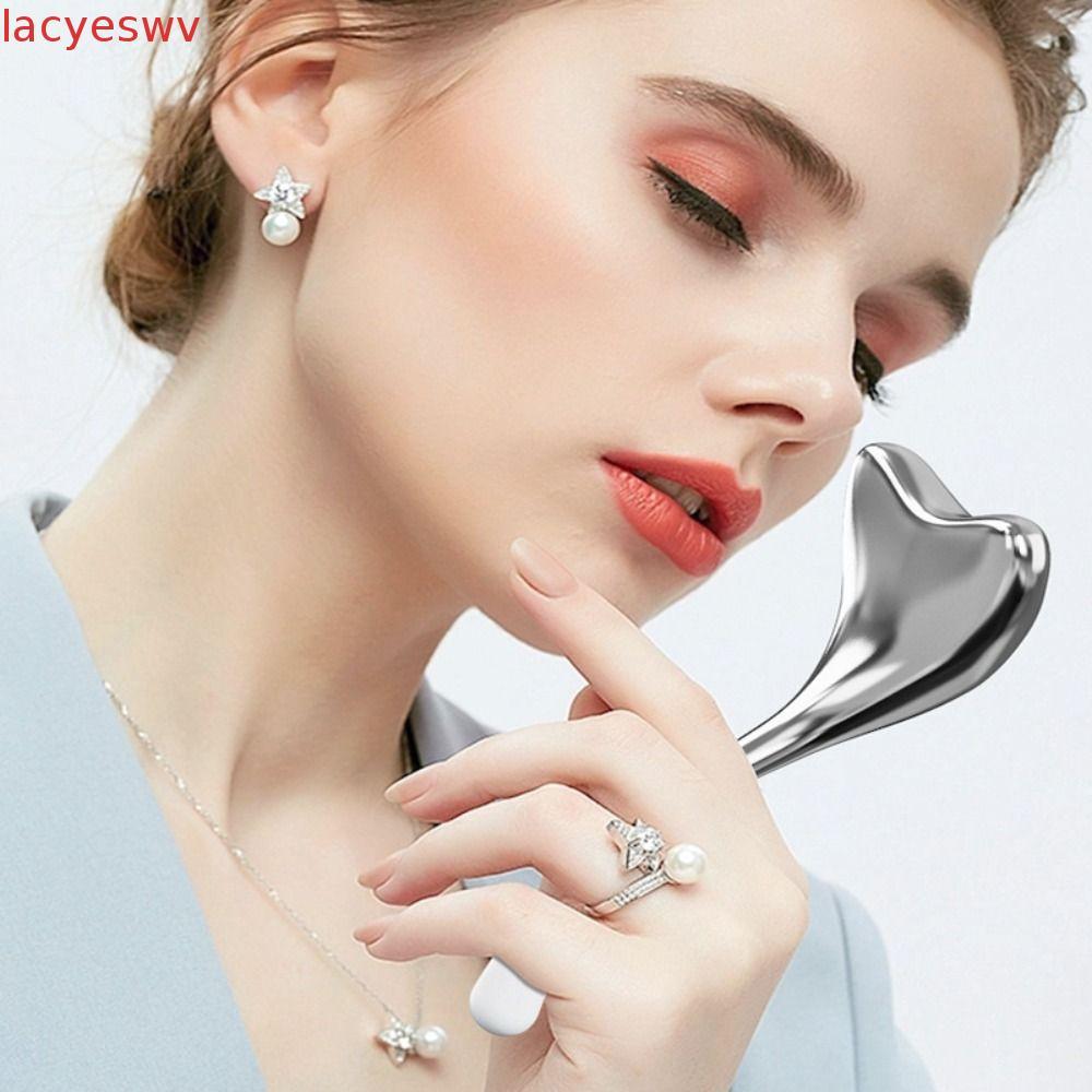 LACYSW Fishtail Ice Globes, Puffiness Eyes Facial Globes Roller, Body Massager Freeze สแตนเลส SPA Ic