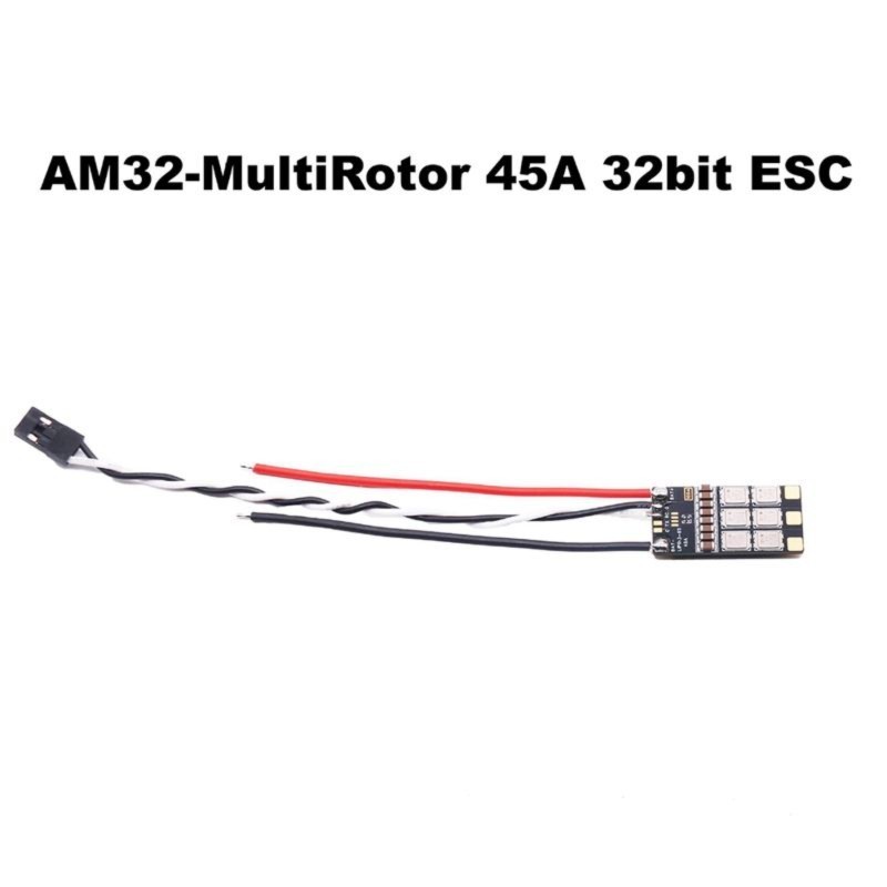 AM32 MultiRotor 45A 32Bit ESC AM32 45A 32Bit ESC รองรับ 3-6S มอเตอร์ไร้แปรงสนับสนุน DShot300/600 สํา