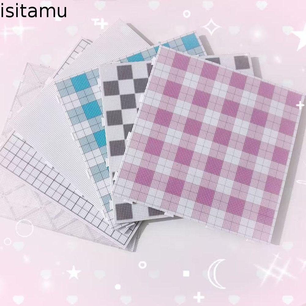 ISITAFT แผ่นเสียบลูกปัดฟิวส์ Pegboards 104x104 พิน ลูกปัดขนาด 2.6 มม. แผ่นบอร์ดสําหรับลูกปัด Perler/Hama ขนาดใหญ่ ใช้ซ้ําได้ สําหรับงานประดิษฐ์