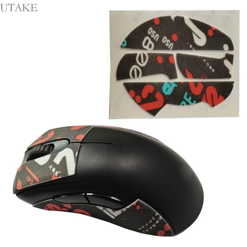 Utake สําหรับ ZOWIE EC2-CW Mouse Anti-Slip Grip เทปกันเหงื่อแผ่นเทปเมาส์ด้านข้าง Moisture Wicking สต