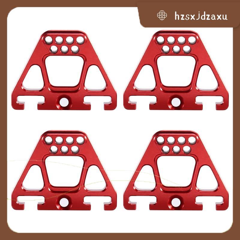 hzsxjdzaxu RC รถอัพเกรดด้านหน้าและด้านหลังวงเล็บชุดสําหรับ 1/10 YK4106 YK4107 RC รถอัพเกรดอุปกรณ์เสร