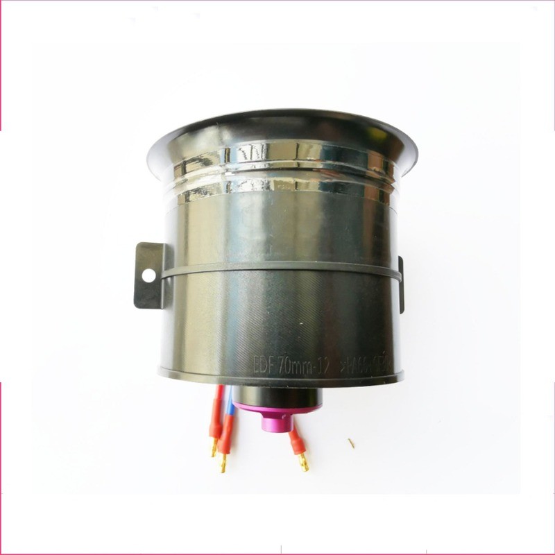 พัดลมแบบมีท่อ Big Storm EDF70mm ใบพัด 12 ใบ 6S 2300KV เครื่องยนต์สำหรับโมเดลอากาศยาน