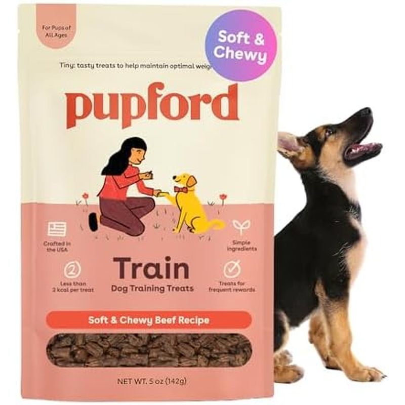 Pupford Soft &Amp; ขนมฝึกเคี้ยวหนึบสําหรับสุนัขและแอมป์; ลูกสุนัข (ไก่, 5 ออนซ์) | 250+ Treats Per B