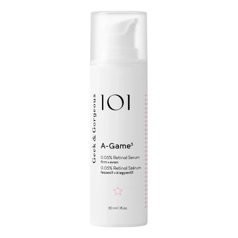 Sérum Geek & Gorgeous A-game 5-0.05% Retinal, 30 Ml, 0325059429955 TCNZ