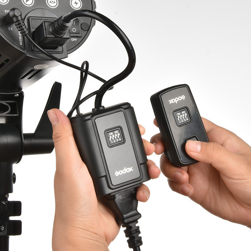 Godox DM-16 เครื่องส่งสัญญาณแฟลชทริกเกอร์ไร้สายสตูดิโอไฟตัวรับกล้อง SLR