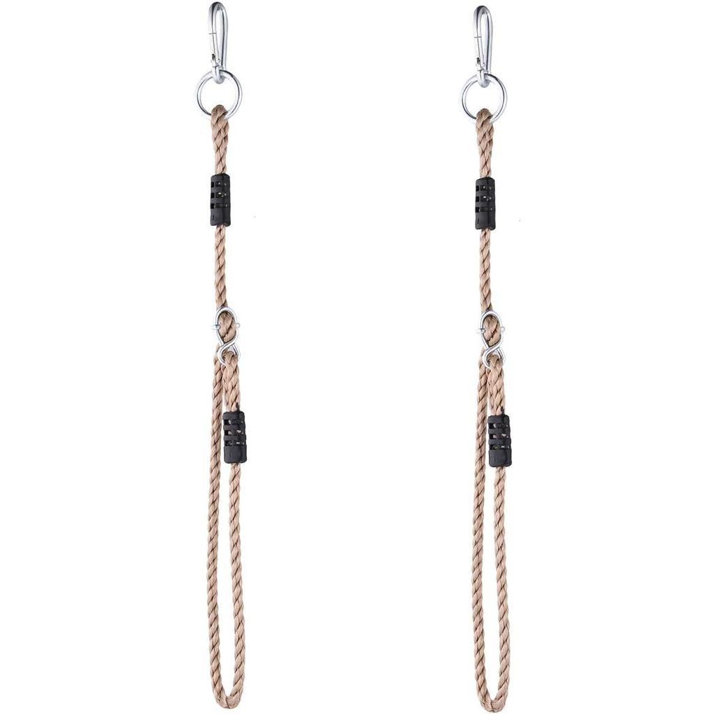 2PC Heavy Duty ความยาวปรับเชือกไนลอน Express Setup แขวนสายรัดต้นไม้ (250 Lbs Limited/Each) สําหรับกล