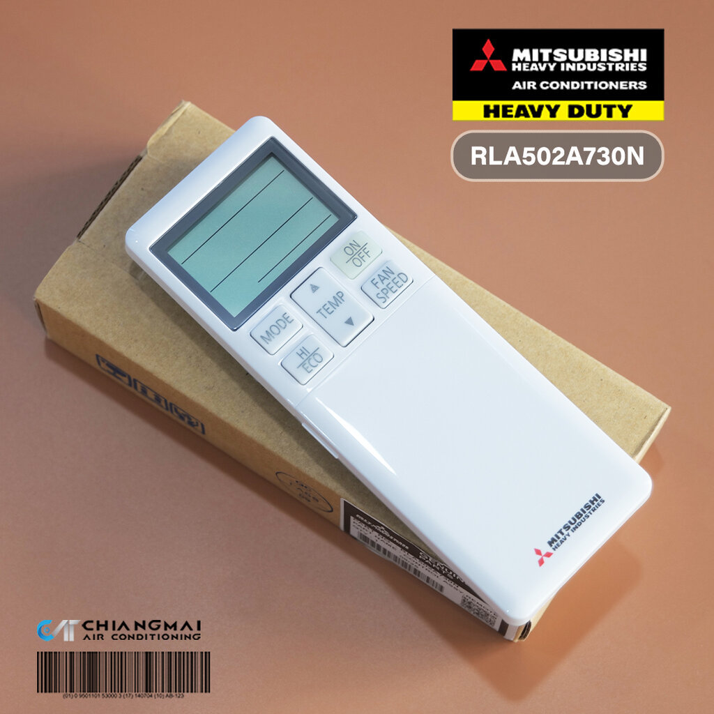RLA502A730N รีโมทแอร์ Mitsubishi Heavy Duty (แท้ศูนย์) รุ่น SRK24YYM-W1, DXK24YYM-W1