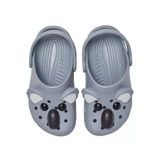 CROCS รองเท้าลำลองเด็ก CLASSIC IAM KOALA CLOG รุ่น CS 213093-0Z3 - CONCRETE