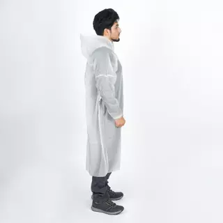 Decathlon Fishing Poncho 100 เสื้อปอนโชสำหรับใส่ตกปลา รุ่น 100 - White