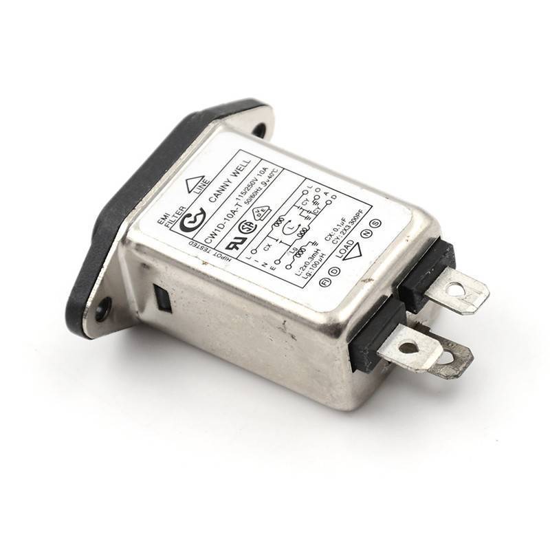 LETH 1PCS EMI RFI Filter AC 250V 10A CW1D-10A-T Suppressor Power Line ตัวกรองเสียงรบกวน
0
0
0
0
0 วา