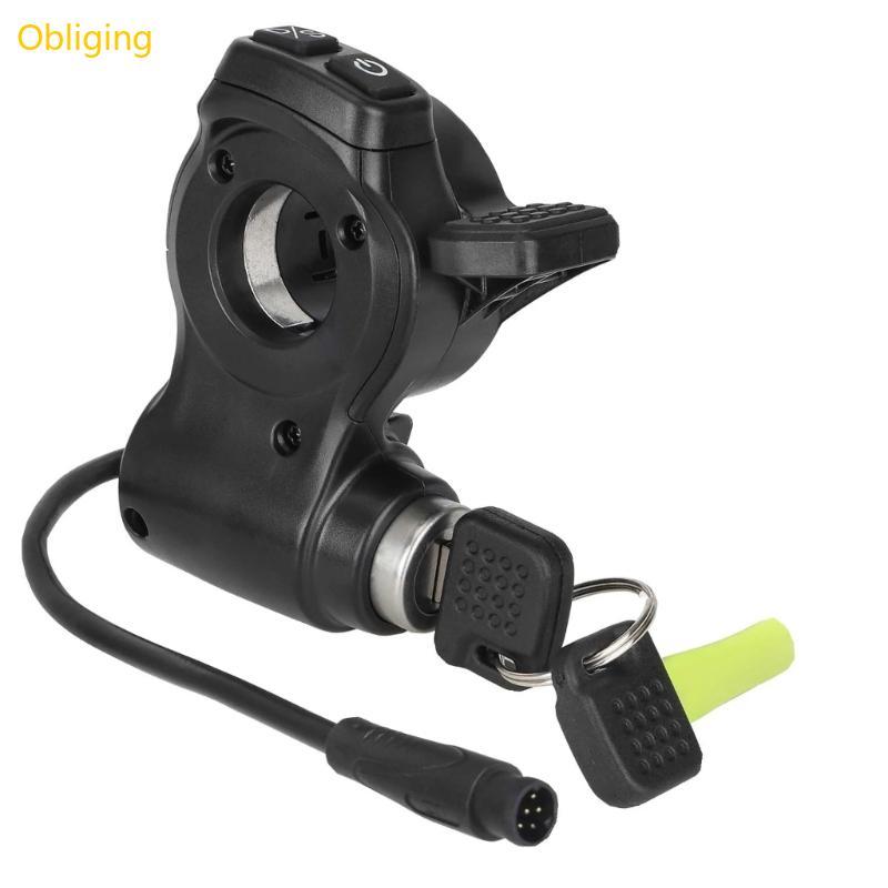 Obliging Scooter Thumb Throttle Accelerator สําหรับอุปกรณ์เสริมทดแทน Kukirin