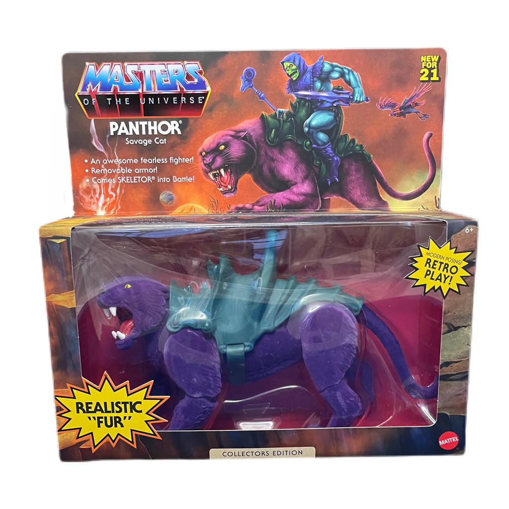 Walmart Exclusive Motu Origins Flocked Fur Panthor