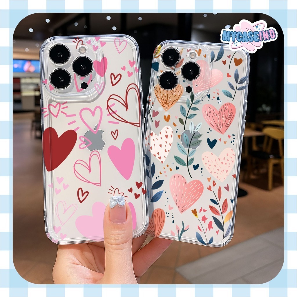 [MYCASEIND] LOVE FLOWER ANGEL EYE PRINTING case samsung a15 a24 m14 a04 a04e a13 5g a04s a14 j4 plus