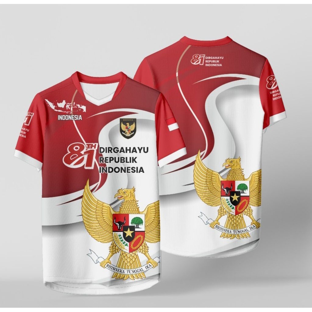 INDONESIAN REPUBLIC OF INDONESIA 77TH ANNIVERSARY JERSEY