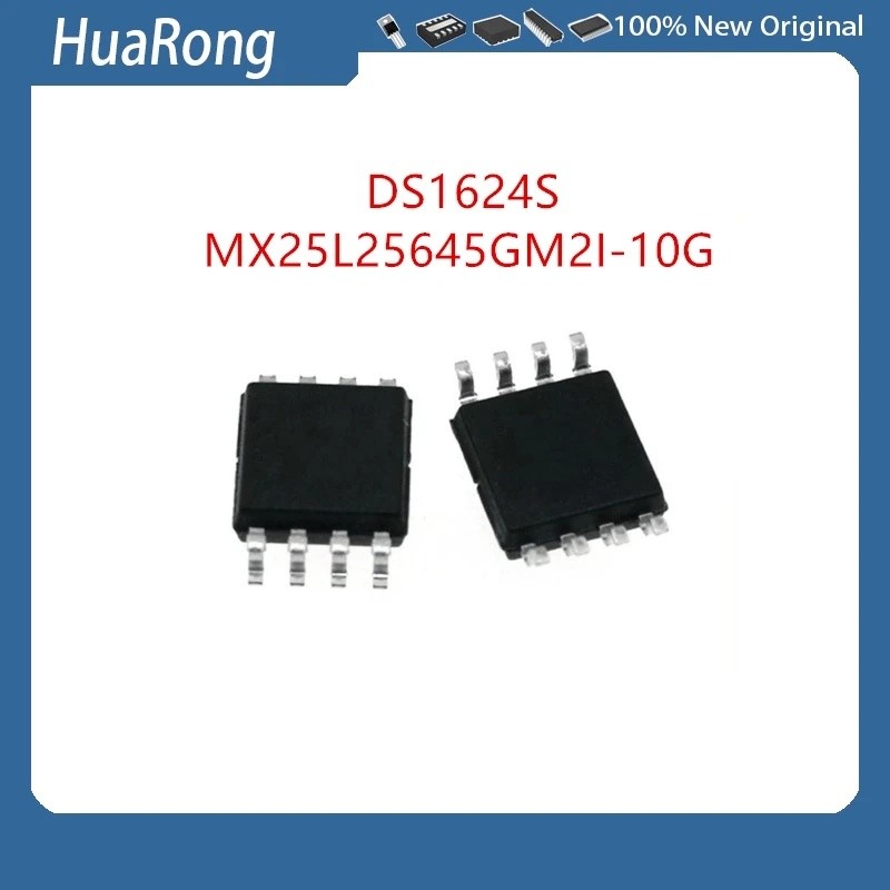 10 ชิ้น/แบทช์ MX25L25645GM2I-10G MX25L25645G 25L25645G 25L25645GM2I-10G DS1624S SOP8