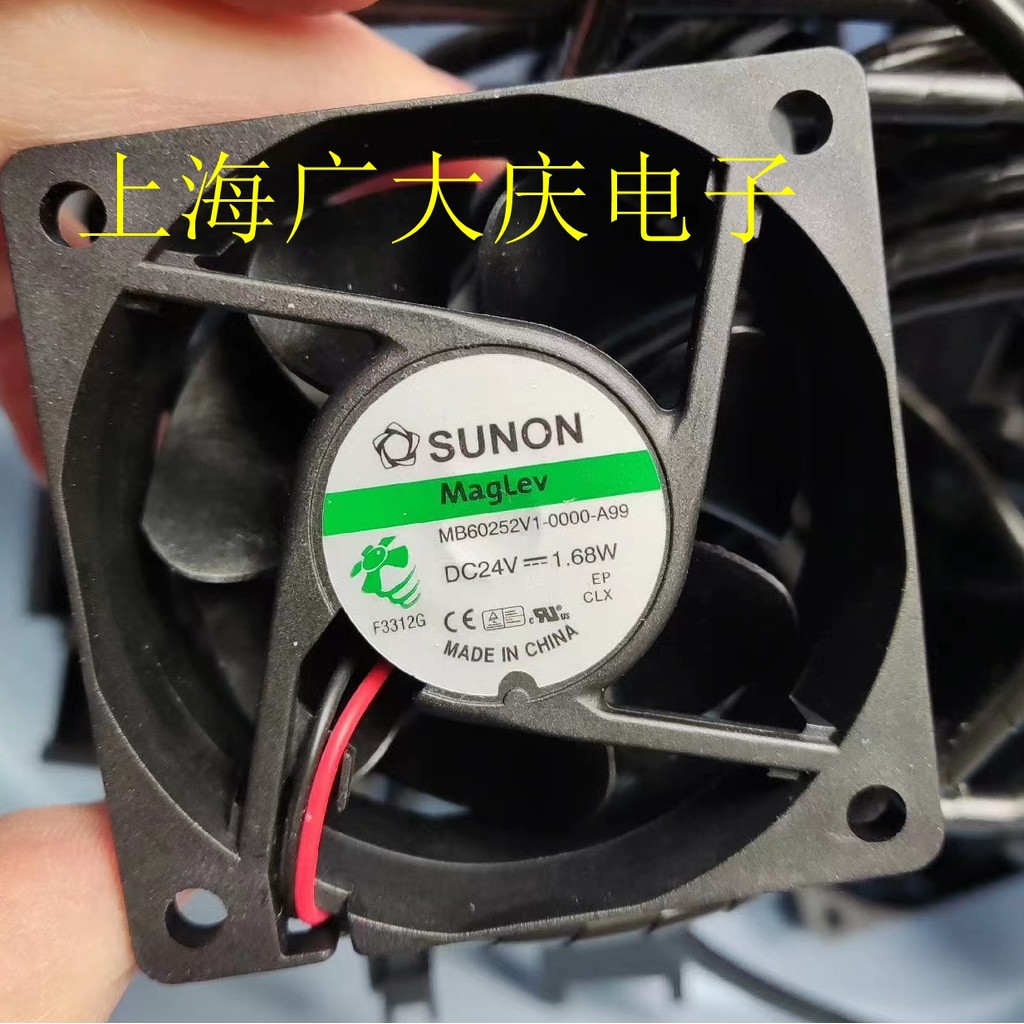 MB60252V1-0000-A99 ยี่ห้อใหม่ Sunon DC พัดลม 24VDC พัดลมระบายความร้อน