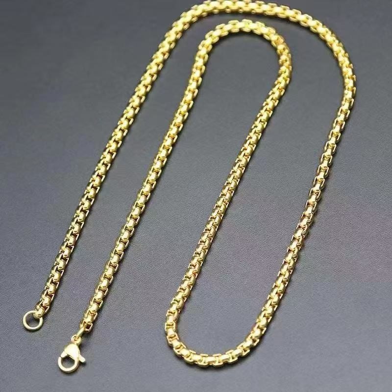 T Thailand Amulet Chain Talisman Tube Road Weng สามแขวนสร้อยคอพิเศษ Quick Release สร้อยคอเหล็กไทเทเน