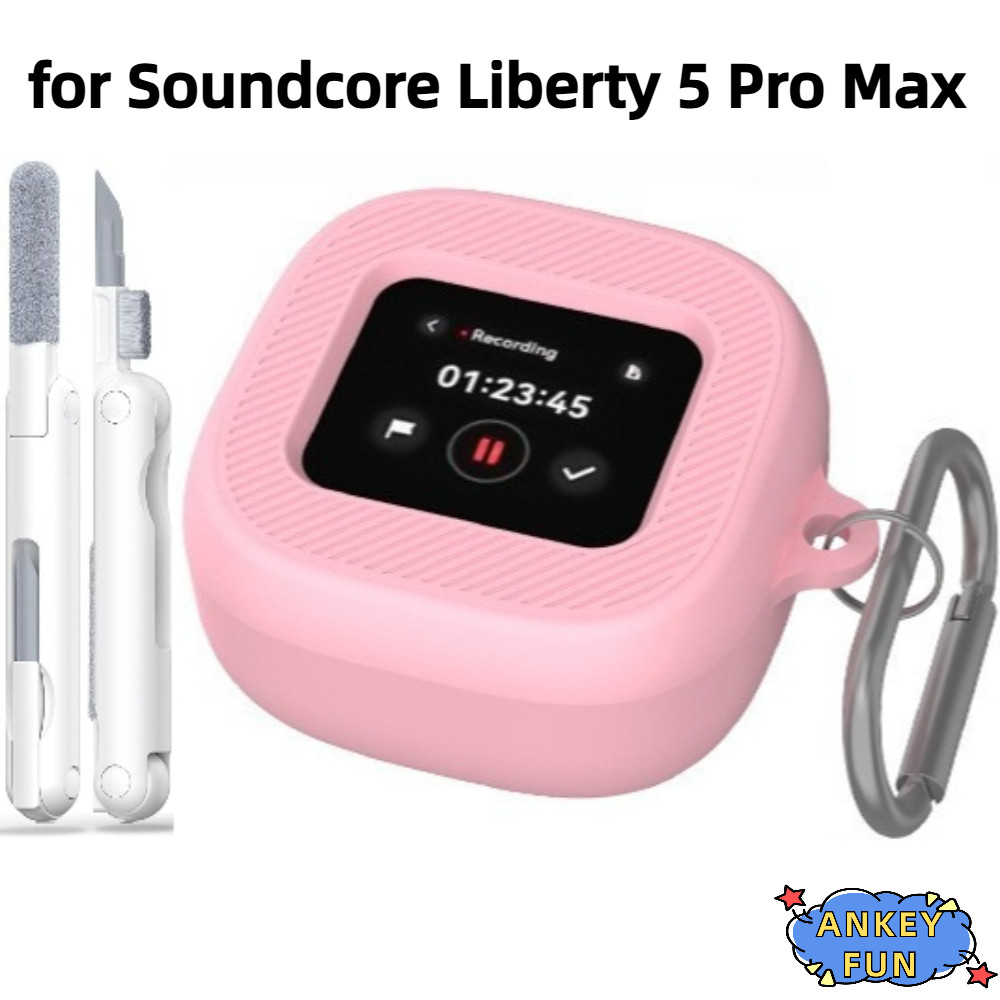for Anker Soundcore Liberty 5 Pro Max Earbuds Silicone Case High Quality