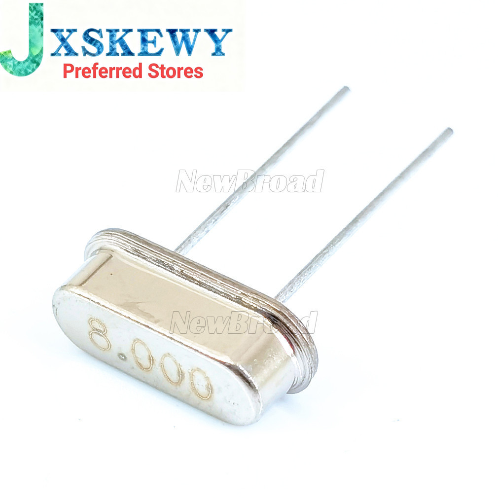 10PCS 4Mhz 6Mhz 8Mhz 12Mhz 16Mhz 20Mhz 24Mhz 32.768K 2*6 32.768K 3*8 Quartz Crystal Resonator Passiv