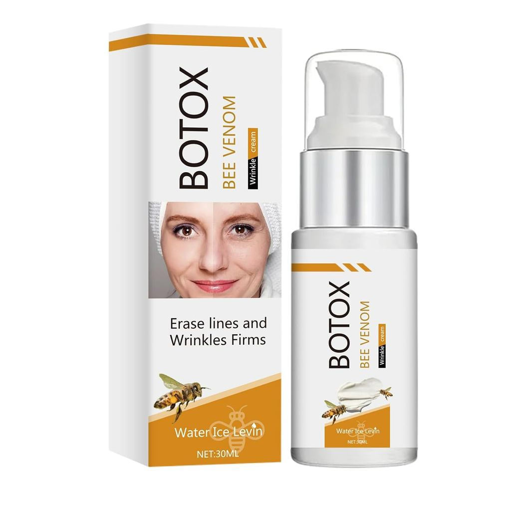 2 ชิ้น Botox Bee Venom ครีมกําจัดริ้วรอย, ครีมกระชับ Bee Venom, Botox Bee Venom, ให้ความชุ่มชื้น, ยก