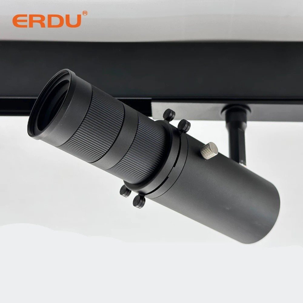 6ZEE ยี่ห้อใหม่ ERDU 48V LED Magnetic Track Light ปรับ Contour Spotlight Linear Zoomable Museum Gall