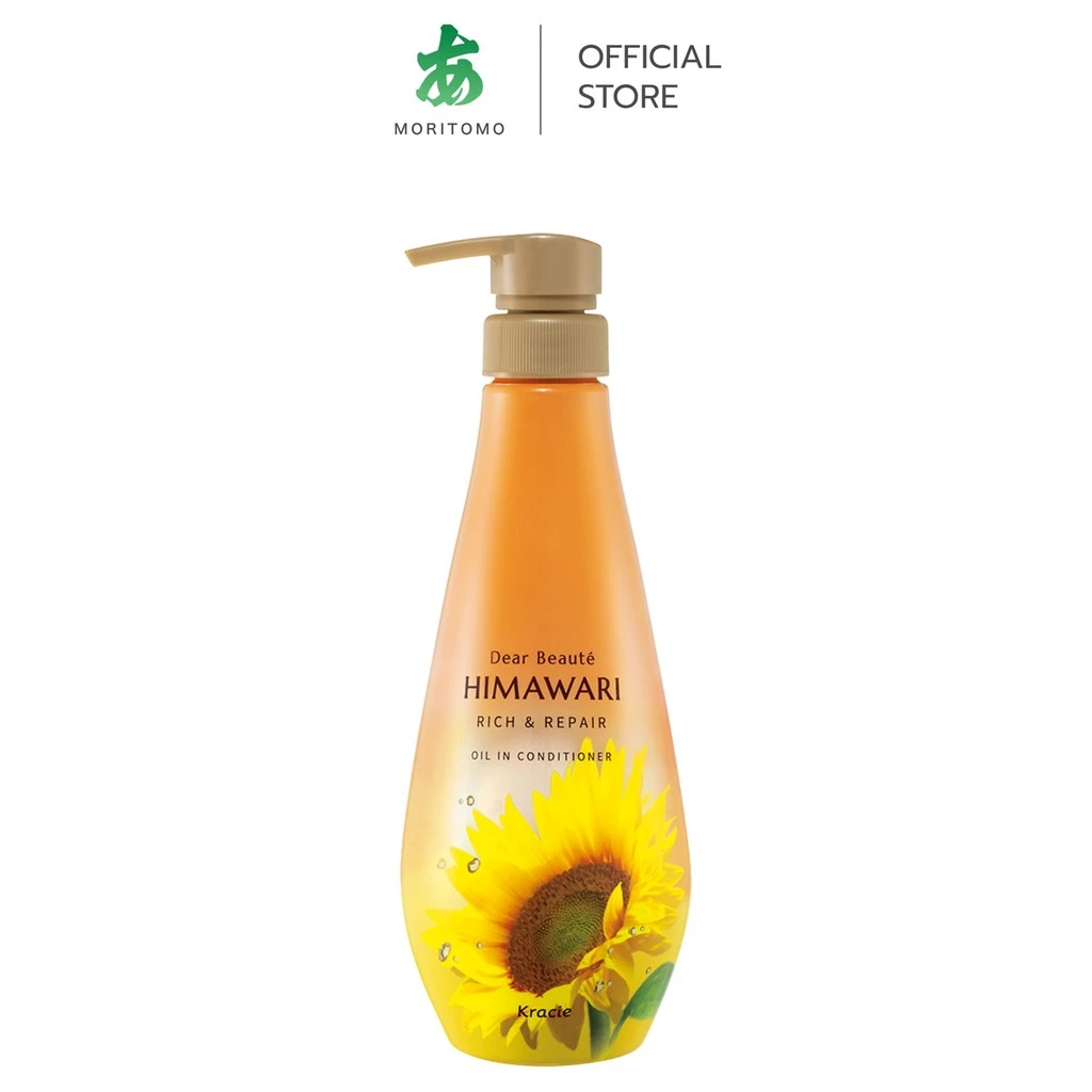 DEAR BEAUTE HIMAWARI RICH&REPAIR OIL IN CONDITIONER 500 g / ครีมนวดบำรุงเส้นผมและหนังศีรษะ สำหรับผมแห้งเสีย