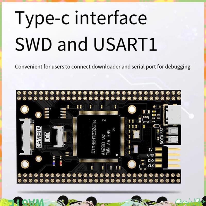TypeC STM32H723ZGT6 Core Board STM32 Development Board H7 ระบบ ZGT6 การเรียนรู้ BOARD SPI