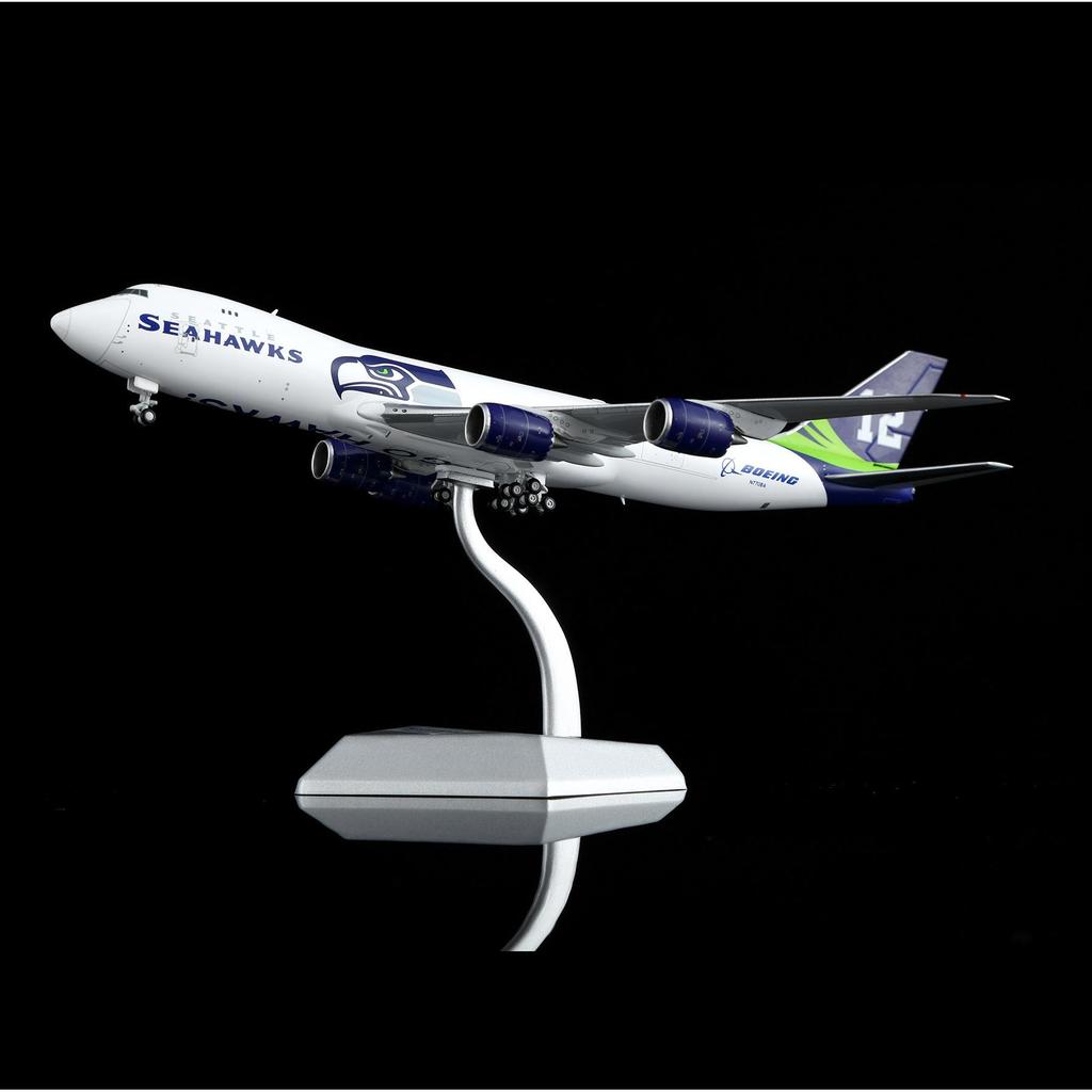 HX 1/400 Original Boeing 747-8F Seattle Seahawks N770BA Regular Edition/Opening Warehouse Edition