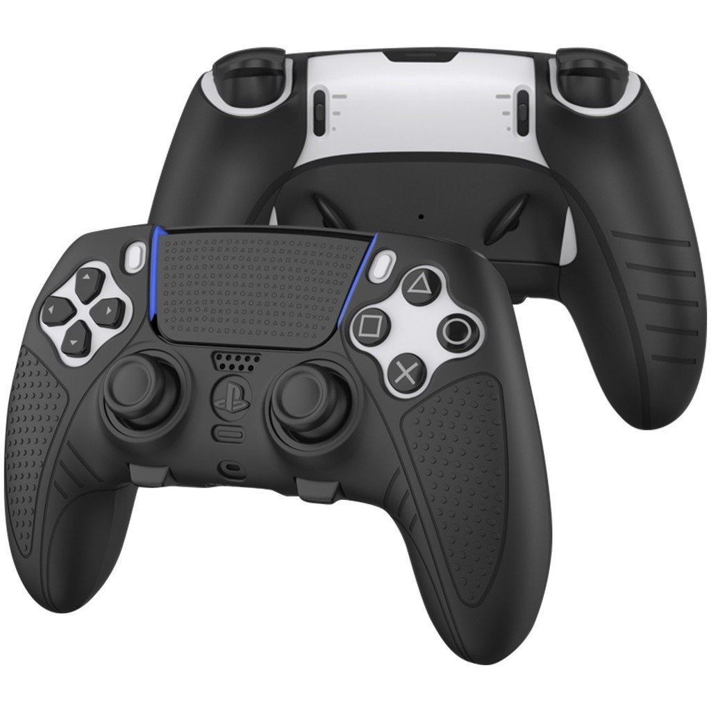 เหมาะสําหรับ Sony PS5 Elite Handle เคสป้องกัน DualSense Edge คอนโทรลเลอร์ไร้สายเคสซิลิโคน Anti-Slip 