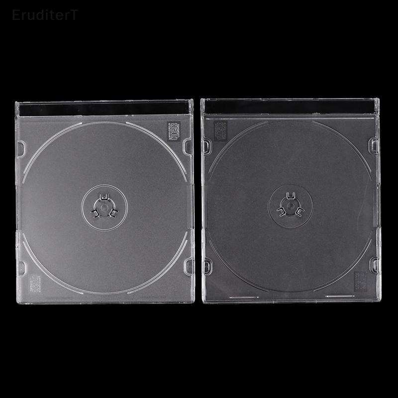 [EruditerT] CD Storage Case Transparent Stand ที่วางอะคริลิคสําหรับ CDs DVD Storage Holder โปร่งใส [