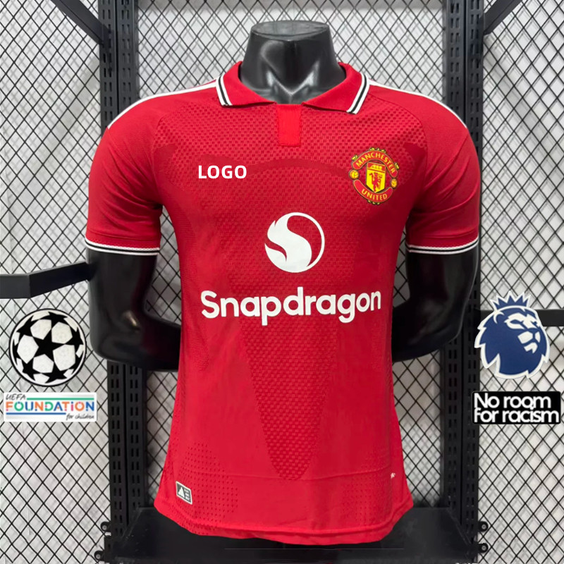 Player/Fans edition 2026/27 เสื้อฟุตบอลผู้ชาย Manchool Home สีแดง