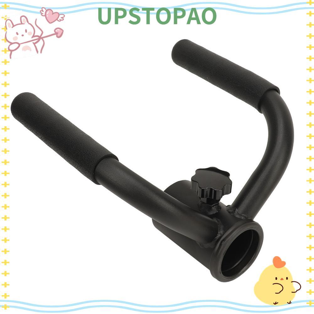 UPSTOPAO T Bar สิ่งที่แนบมา, Compact Black Landmine Row Handle, เหล็กปรับสบาย Black Landmine Row Han