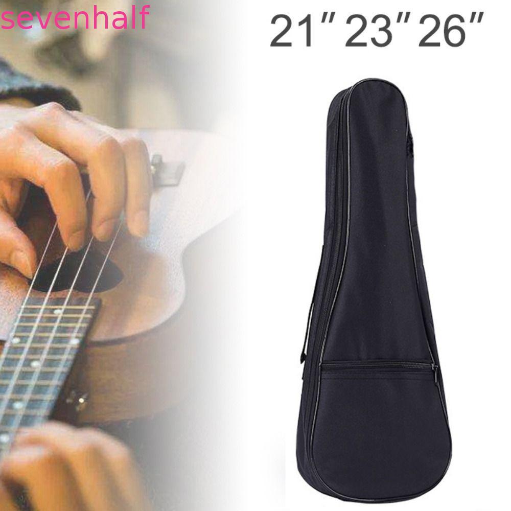 SEVENHALF Ukulele กระเป๋ากีตาร์ Ukulele กระเป๋า Strings Instrument Parts Ukulele กระเป๋าถือสําหรับขอ