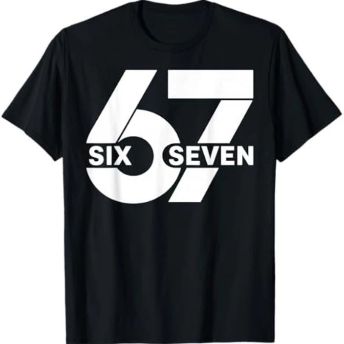 เสื้อยืด 67 Six Seven Meme S-3XL