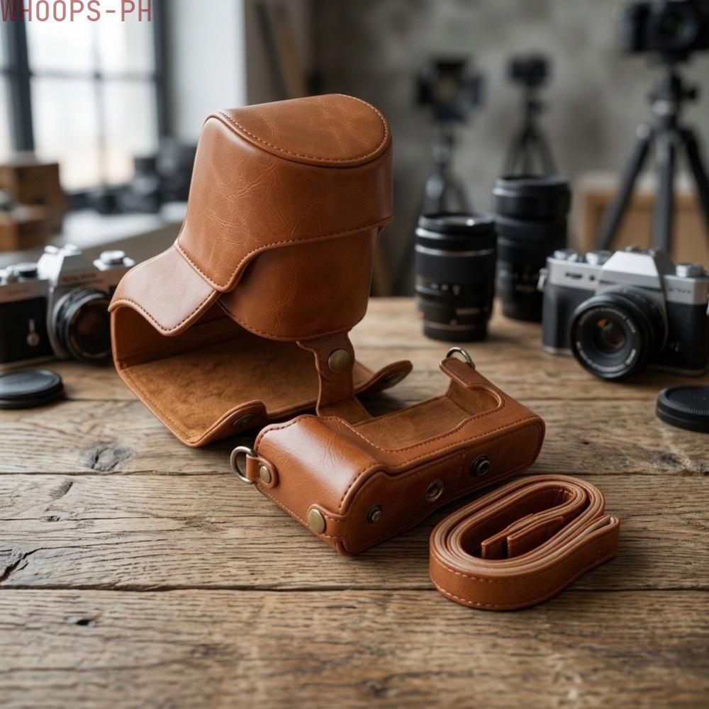 เคสกล้อง PU สไตล์เรโทรเข้ากันได้กับสําหรับ Fujifilm X-T10 X-T20 X-T30 Series